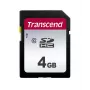 TRANSCEND Tarjeta SDHC 300s 4GB UHS-I U1