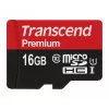 Memoria flash Transcend 16GB MicroSDHC Class 10 UHS-I TS16GUSDCU1