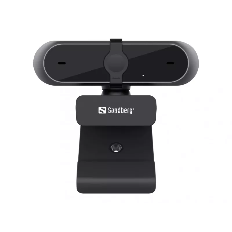 Sandberg USB Webcam Pro, 5 MP, 2592 x 1944 píxeles, Full HD, 30 fps, 1920x1080@30fps, 2595x1944@30fps, 1080p