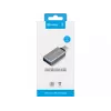 Sandberg USB-C a USB 3.0 Dongle, USB 3.2 Gen 1 (3.1 Gen 1) Type-C, USB 3.2 Gen 1 (3.1 Gen 1) Type-A, Plata, Aluminio, 5 g, 80 mm