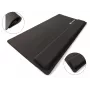 Sandberg Desk Pad Pro XXL, Negro, Unicolor, Reposamuñecas, Base antideslizante, Alfombrilla de ratón gaming