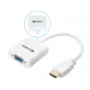 Sandberg Convertidor HDMI a VGA, VGA (D-Sub), HDMI tipo A (Estándar), Conector macho, Conector hembra, Blanco, RoHS