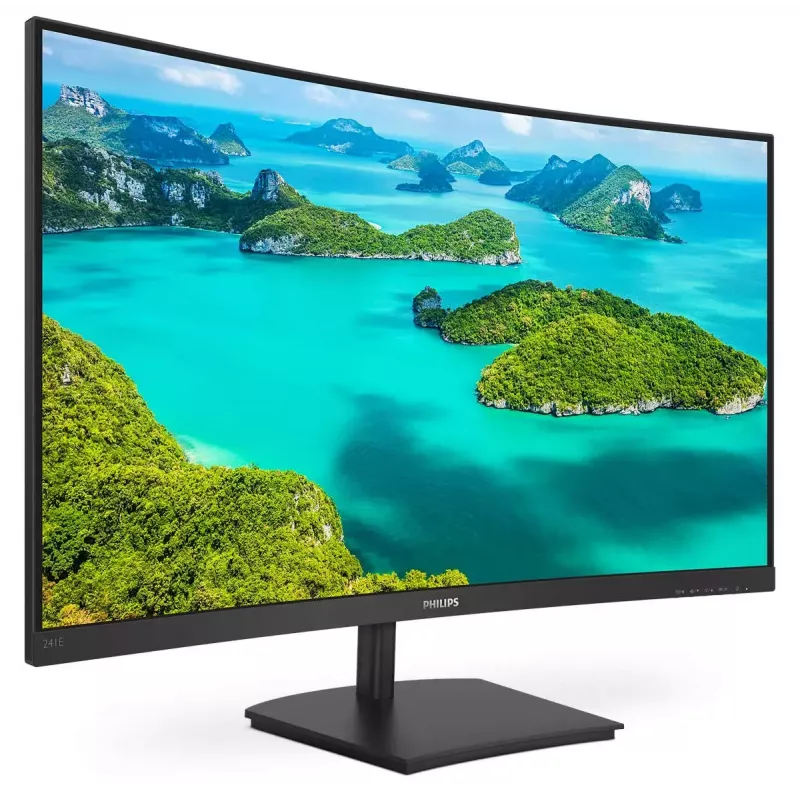 Philips E Line 241E1SC/00 Monitor de ordenador 59,9 cm (23,6 pulgadas) 1920 x 1080 píxeles Full HD LED Negro