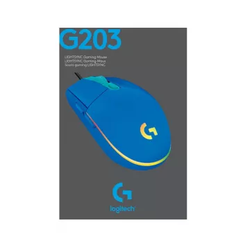 Ratón gaming Logitech G G203 LIGHTSYNC USB Type-A