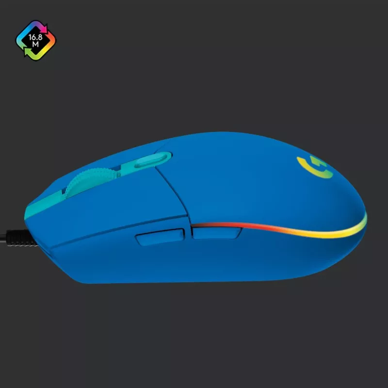 Ratón gaming Logitech G G203 LIGHTSYNC USB Type-A
