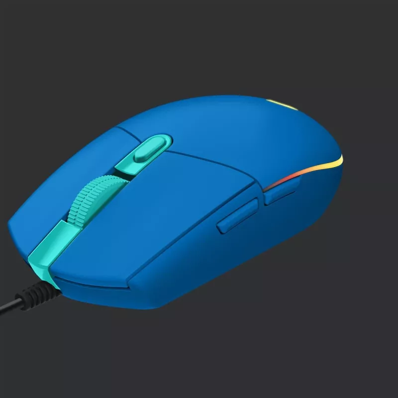 Ratón gaming Logitech G G203 LIGHTSYNC USB Type-A