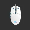 Ratón gaming LOGITECH G203 Lightsync USB Blanco