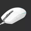 Ratón gaming LOGITECH G203 Lightsync USB Blanco
