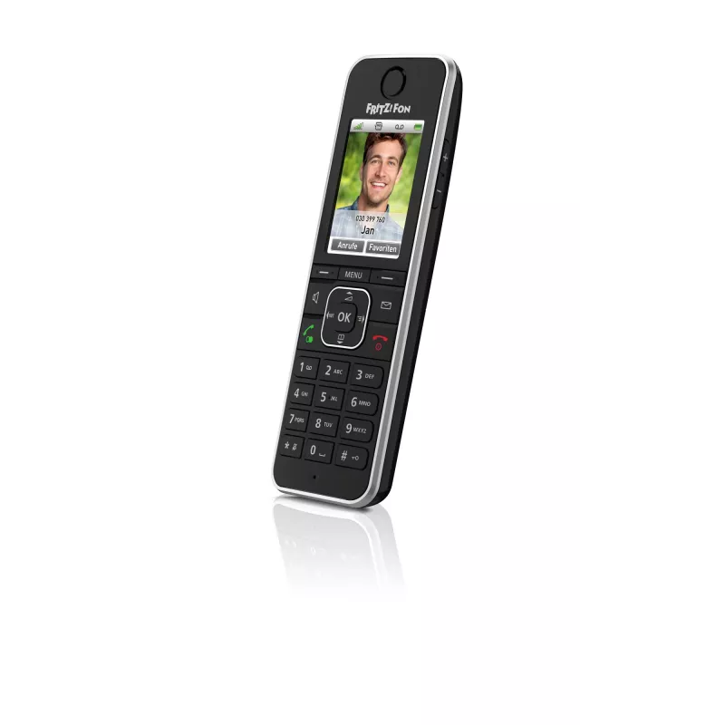 Teléfono DECT AVM FRITZ!Fon C6 Negro