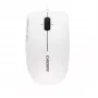 CHERRY MC 2000 Ratón con cable con rueda inclinable, Gris claro, USB, Ambidiestro, LED IR, USB Type-A, 1600 DPI, Gris