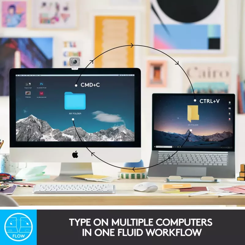 Teclado LOGITECH Minimalist Wireless Illuminated - MX KEYS MINI - Grafito - Qwertz Alemán