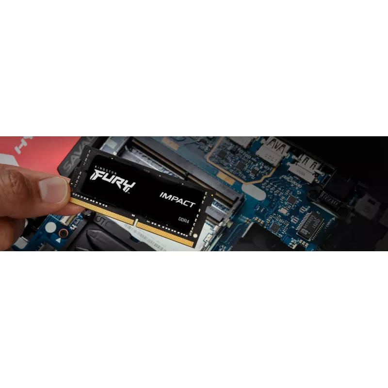 Kingston Technology FURY 64GB 3200MT/s DDR4 CL20 SODIMM (Kit de 2) Impact