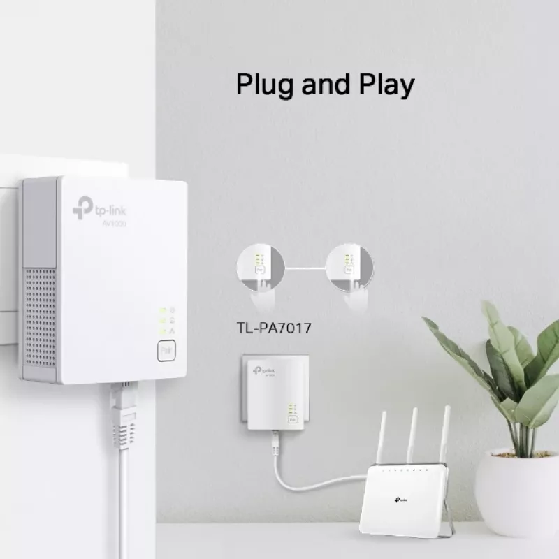 TP-Link TL-PA7019 KIT 1000 Mbit/s Ethernet LAN blanco