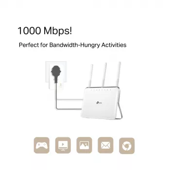 TP-Link TL-PA7019P KIT 1000 Mbit/s Ethernet LAN blanco 2 unidades