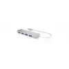 ICY BOX IB-HUB1425-C3 USB 3.2 Gen 1 (3.1 Gen 1) Type-C 5000 Mbit/s plateado