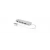 ICY BOX IB-HUB1425-C3 USB 3.2 Gen 1 (3.1 Gen 1) Type-C 5000 Mbit/s plateado