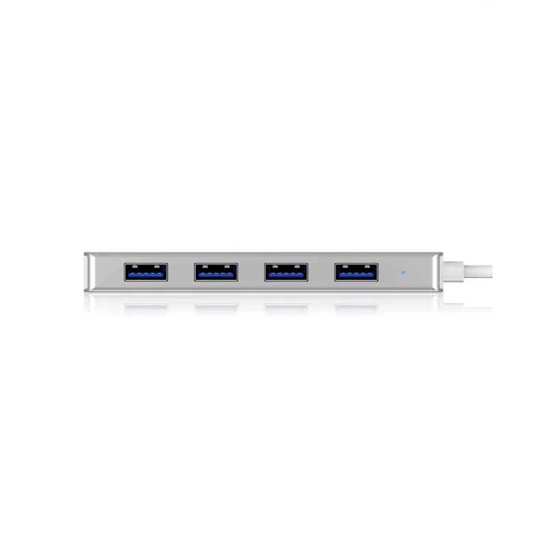 ICY BOX IB-HUB1425-C3 USB 3.2 Gen 1 (3.1 Gen 1) Type-C 5000 Mbit/s plateado