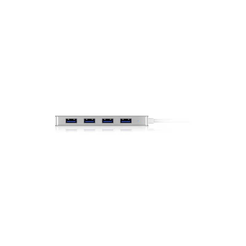 ICY BOX IB-HUB1425-C3 USB 3.2 Gen 1 (3.1 Gen 1) Type-C 5000 Mbit/s plateado
