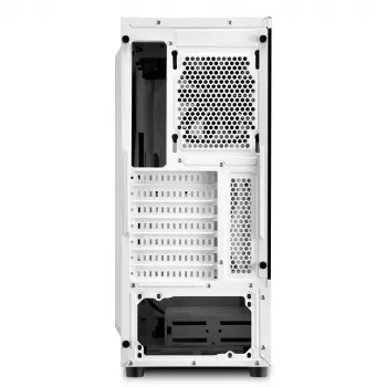 Caja de PC Sharkoon RGB Slider Midi Tower blanca