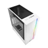 Caja de PC Sharkoon RGB Slider Midi Tower blanca