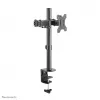 Brazo para monitor Neomounts FPMA-D550 negro 10-32 inch, pinza de mesa/pasacables de mesa, 8 kg, 25,4 cm (10 inch), 81,3 cm (32 inch), 100 x 100 mm, negro