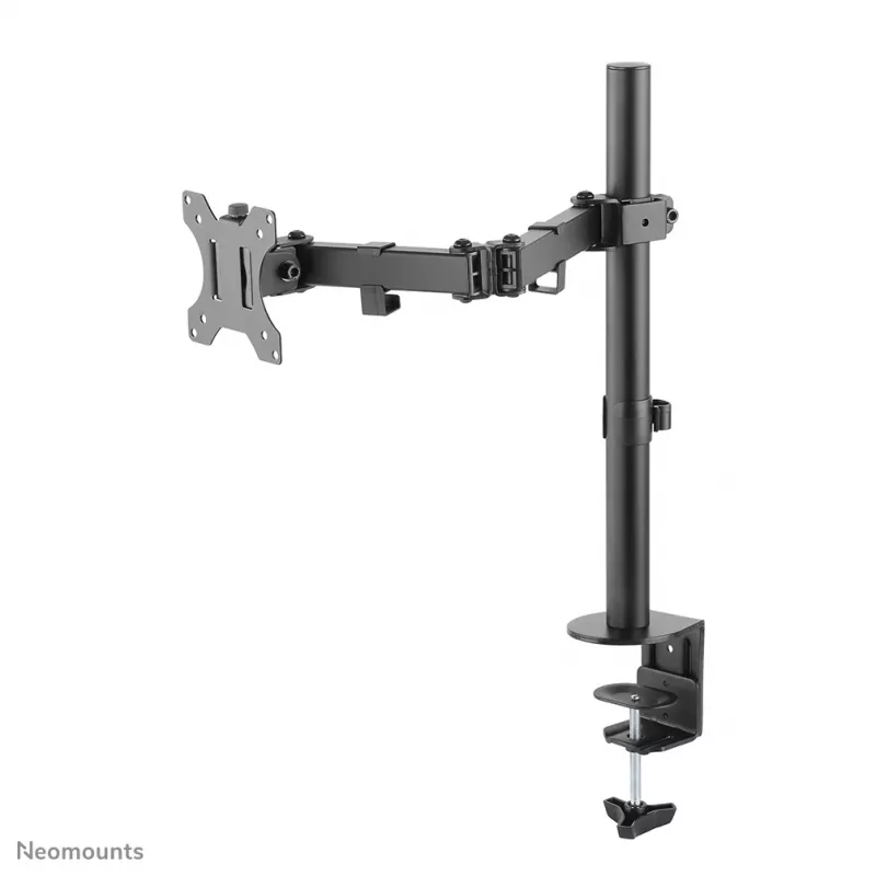 Brazo para monitor Neomounts FPMA-D550 negro 10-32 inch, pinza de mesa/pasacables de mesa, 8 kg, 25,4 cm (10 inch), 81,3 cm (32 inch), 100 x 100 mm, negro