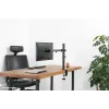 Brazo para monitor Neomounts FPMA-D550 negro 10-32 inch, pinza de mesa/pasacables de mesa, 8 kg, 25,4 cm (10 inch), 81,3 cm (32 inch), 100 x 100 mm, negro