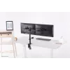 Brazo para monitor Neomounts FPMA-D550D negro 10-32 inch, pinza de mesa/pasacables de mesa, 8 kg, 25,4 cm (10 inch), 81,3 cm (32 inch), 100 x 100 mm, negro