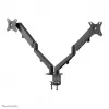 Brazo para monitor Neomounts DS70-700BL2 17-27 inch - gas, soporte de pinza, 7 kg, 43,2 cm (17 inch), 68,6 cm (27 inch), 100 x 100 mm, negro