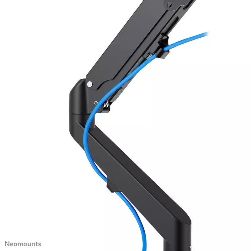 Brazo para monitor Neomounts DS70-700BL2 17-27 inch - gas, soporte de pinza, 7 kg, 43,2 cm (17 inch), 68,6 cm (27 inch), 100 x 100 mm, negro