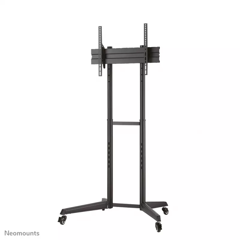 Carro para TV Neomounts FL50-540BL1 37-70 inch, negro, soporte de suelo portátil, acero, 50 kg, 94 cm (37 inch), 177,8 cm (70 inch)