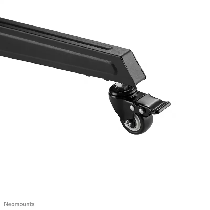 Carro para TV Neomounts FL50-550BL1 37-70 inch, negro, soporte de suelo portátil, acero inoxidable, 50 kg, 94 cm (37 inch), 177,8 cm (70 inch)