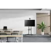 Carro para TV Neomounts FL50-550BL1 37-70 inch, negro, soporte de suelo portátil, acero inoxidable, 50 kg, 94 cm (37 inch), 177,8 cm (70 inch)