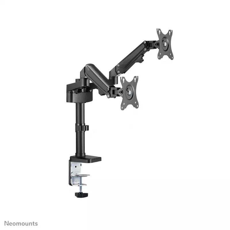 Soporte para monitor Neomounts DS70-750BL2 17-27 inch - gas, pinza/pasacables de mesa, 7 kg, 43,2 cm (17 inch), 68,6 cm (27 inch), 100 x 100 mm, negro
