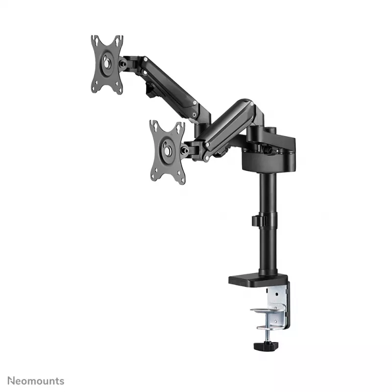 Soporte para monitor Neomounts DS70-750BL2 17-27 inch - gas, pinza/pasacables de mesa, 7 kg, 43,2 cm (17 inch), 68,6 cm (27 inch), 100 x 100 mm, negro
