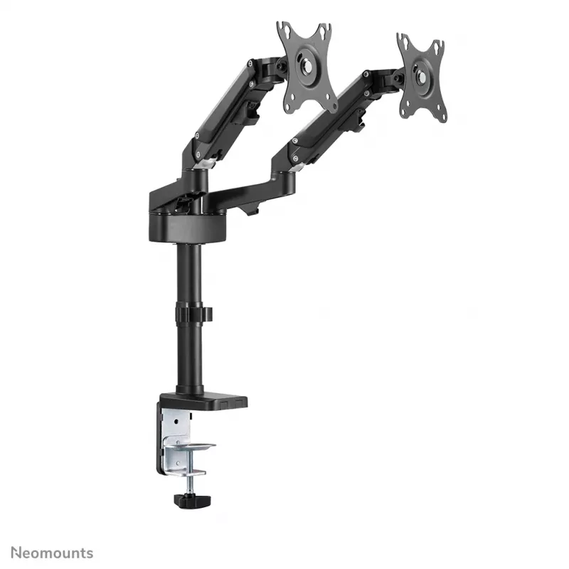 Soporte para monitor Neomounts DS70-750BL2 17-27 inch - gas, pinza/pasacables de mesa, 7 kg, 43,2 cm (17 inch), 68,6 cm (27 inch), 100 x 100 mm, negro