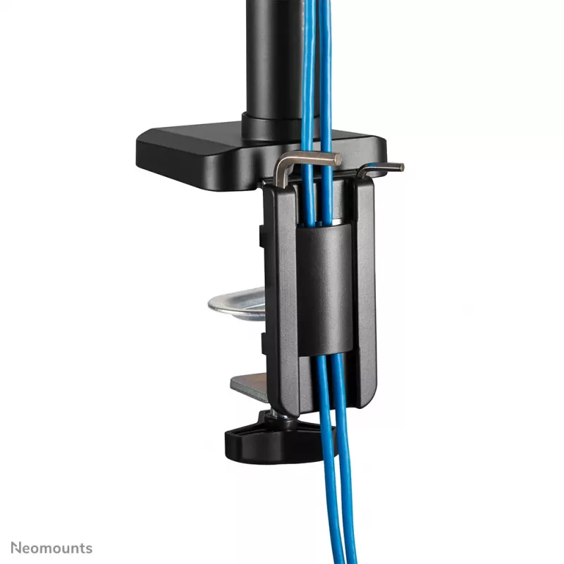 Soporte para monitor Neomounts DS70-750BL2 17-27 inch - gas, pinza/pasacables de mesa, 7 kg, 43,2 cm (17 inch), 68,6 cm (27 inch), 100 x 100 mm, negro
