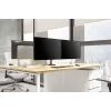 Soporte para monitor Neomounts DS70-750BL2 17-27 inch - gas, pinza/pasacables de mesa, 7 kg, 43,2 cm (17 inch), 68,6 cm (27 inch), 100 x 100 mm, negro