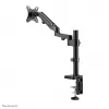Brazo para monitor Neomounts DS70-750BL1 17-27 inch - gas, pinza de mesa/pasacables de mesa, 7 kg, 43,2 cm (17 inch), 68,6 cm (27 inch), 100 x 100 mm, negro