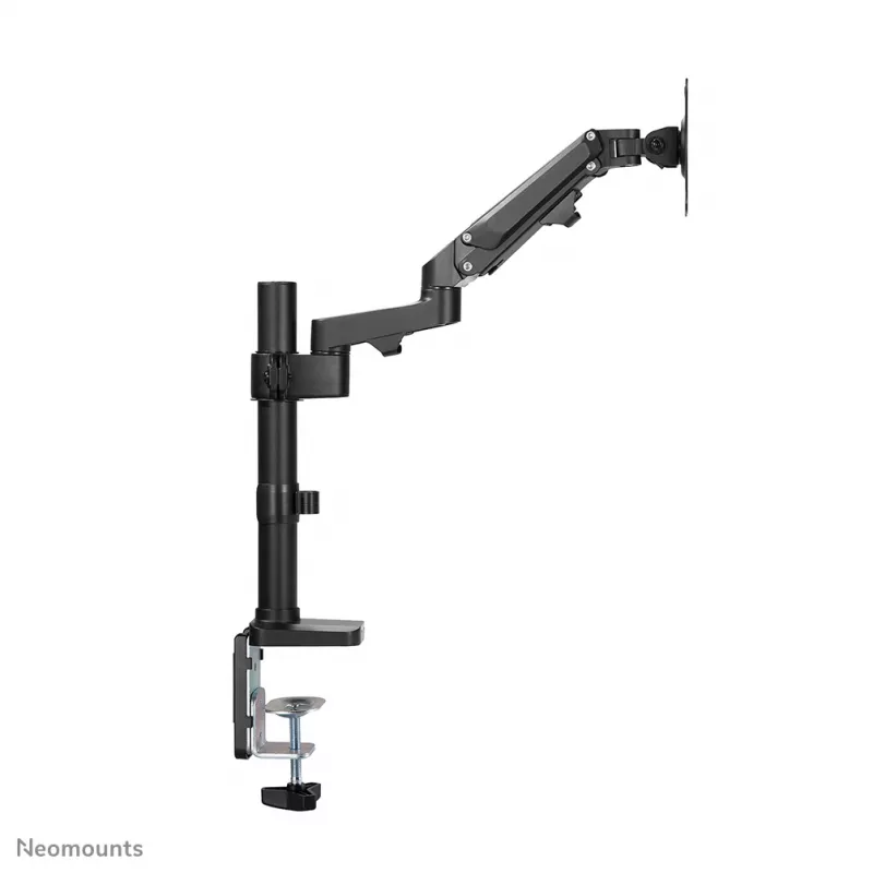 Brazo para monitor Neomounts DS70-750BL1 17-27 inch - gas, pinza de mesa/pasacables de mesa, 7 kg, 43,2 cm (17 inch), 68,6 cm (27 inch), 100 x 100 mm, negro