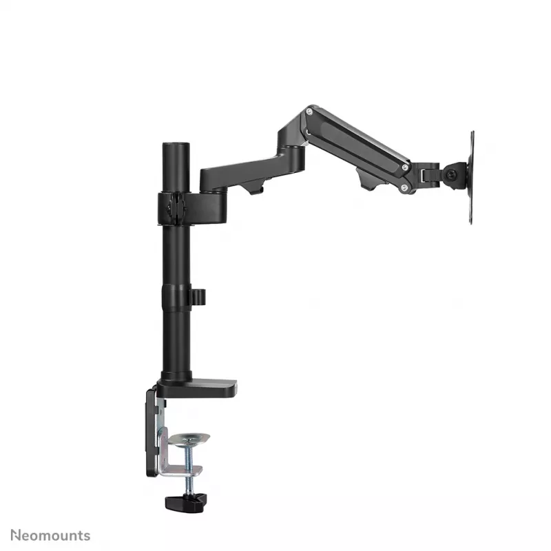 Brazo para monitor Neomounts DS70-750BL1 17-27 inch - gas, pinza de mesa/pasacables de mesa, 7 kg, 43,2 cm (17 inch), 68,6 cm (27 inch), 100 x 100 mm, negro