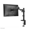 Brazo para monitor Neomounts DS70-750BL1 17-27 inch - gas, pinza de mesa/pasacables de mesa, 7 kg, 43,2 cm (17 inch), 68,6 cm (27 inch), 100 x 100 mm, negro