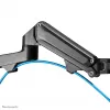 Brazo para monitor Neomounts DS70-750BL1 17-27 inch - gas, pinza de mesa/pasacables de mesa, 7 kg, 43,2 cm (17 inch), 68,6 cm (27 inch), 100 x 100 mm, negro