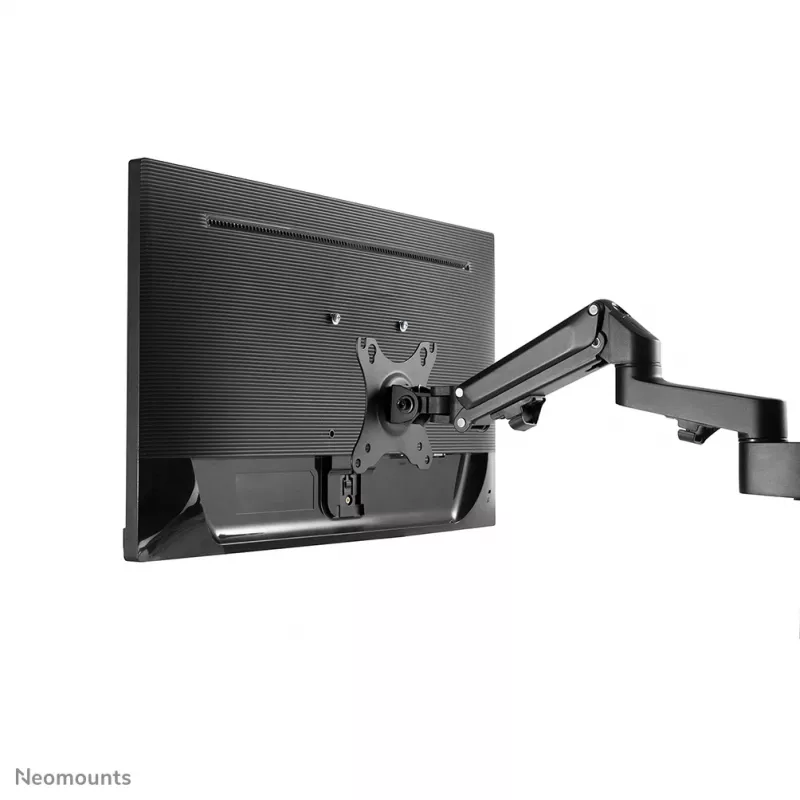 Brazo para monitor Neomounts DS70-750BL1 17-27 inch - gas, pinza de mesa/pasacables de mesa, 7 kg, 43,2 cm (17 inch), 68,6 cm (27 inch), 100 x 100 mm, negro