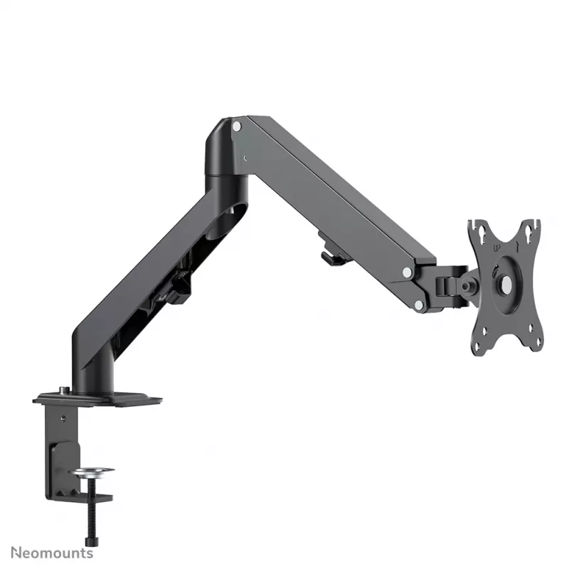 Soporte para monitor Neomounts DS70-700BL1 17-27 inch - gas, pinza, 7 kg, 43,2 cm (17 inch), 68,6 cm (27 inch), 100 x 100 mm, negro