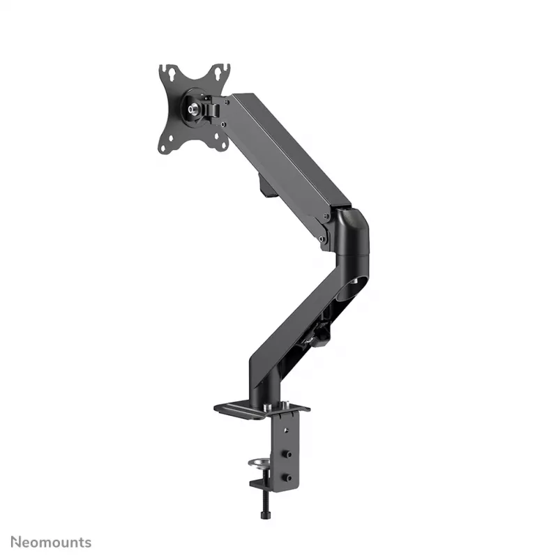 Soporte para monitor Neomounts DS70-700BL1 17-27 inch - gas, pinza, 7 kg, 43,2 cm (17 inch), 68,6 cm (27 inch), 100 x 100 mm, negro
