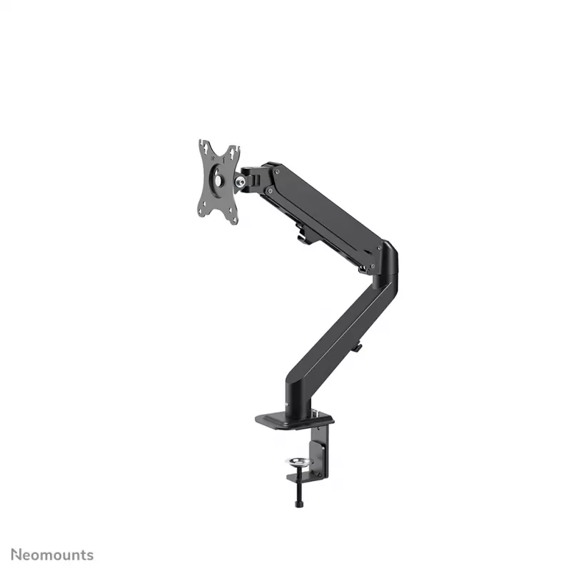 Soporte para monitor Neomounts DS70-700BL1 17-27 inch - gas, pinza, 7 kg, 43,2 cm (17 inch), 68,6 cm (27 inch), 100 x 100 mm, negro