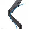 Soporte para monitor Neomounts DS70-700BL1 17-27 inch - gas, pinza, 7 kg, 43,2 cm (17 inch), 68,6 cm (27 inch), 100 x 100 mm, negro