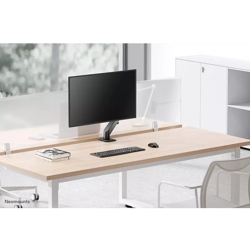Soporte para monitor Neomounts DS70-700BL1 17-27 inch - gas, pinza, 7 kg, 43,2 cm (17 inch), 68,6 cm (27 inch), 100 x 100 mm, negro