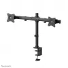 Brazo para monitor Neomounts FPMA-DCB100D negro 10-27 inch, pinza/pasacables de mesa, 10 kg, 25,4 cm (10 inch), 68,6 cm (27 inch), 100 x 100 mm, negro